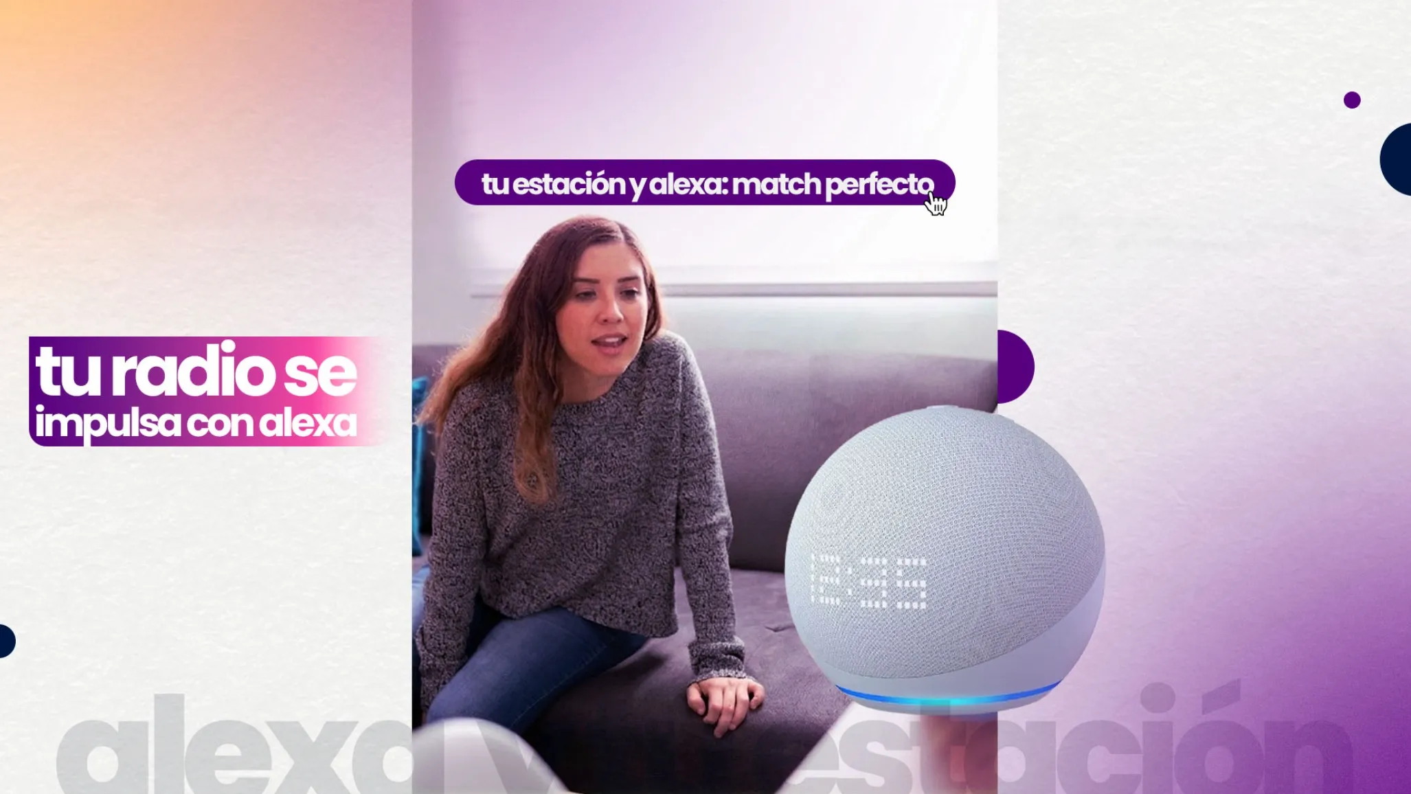 ¿Sabías que tu radio puede potenciarse al conectar Alexa?